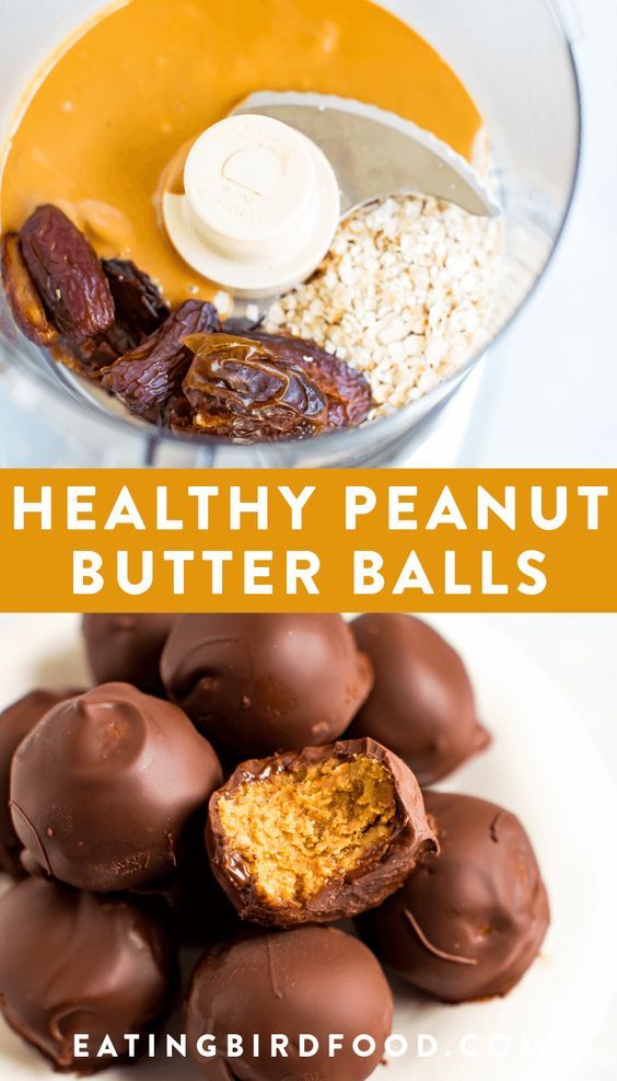 Healthier Peanut Butter Balls Good Eat