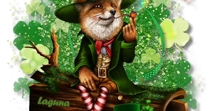 AlexandrasTagsCreations: Leprechaun Fox