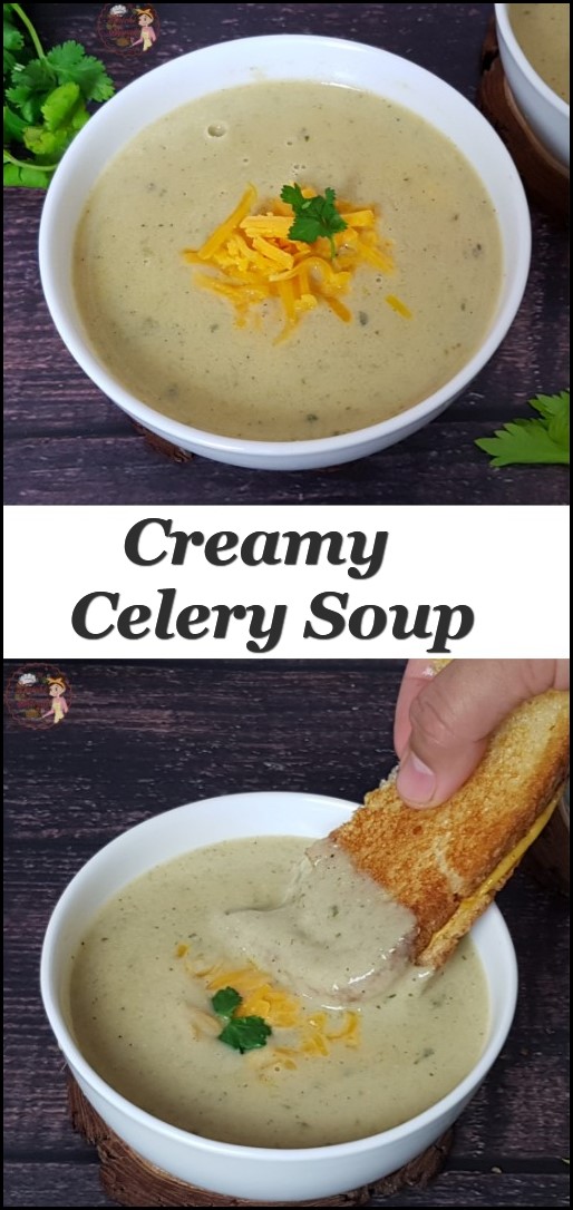 Instant Pot Celery Soup without potato Simple Celery Soup Keto Easy