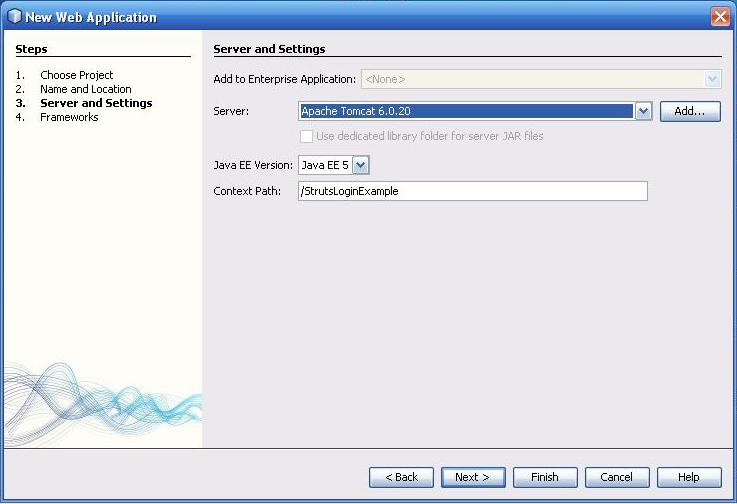 discussJava Login Example using Struts 1.3