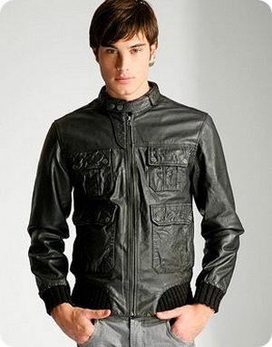 Style Tip #263: The Fitted Leather Jacket ~ Straight Eye