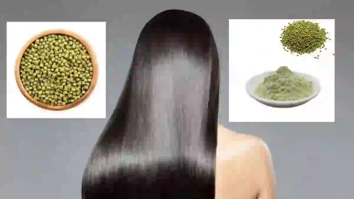 அடர்த்தியான கூந்தலை பெற பச்சை பயறு பச்சை பயறு