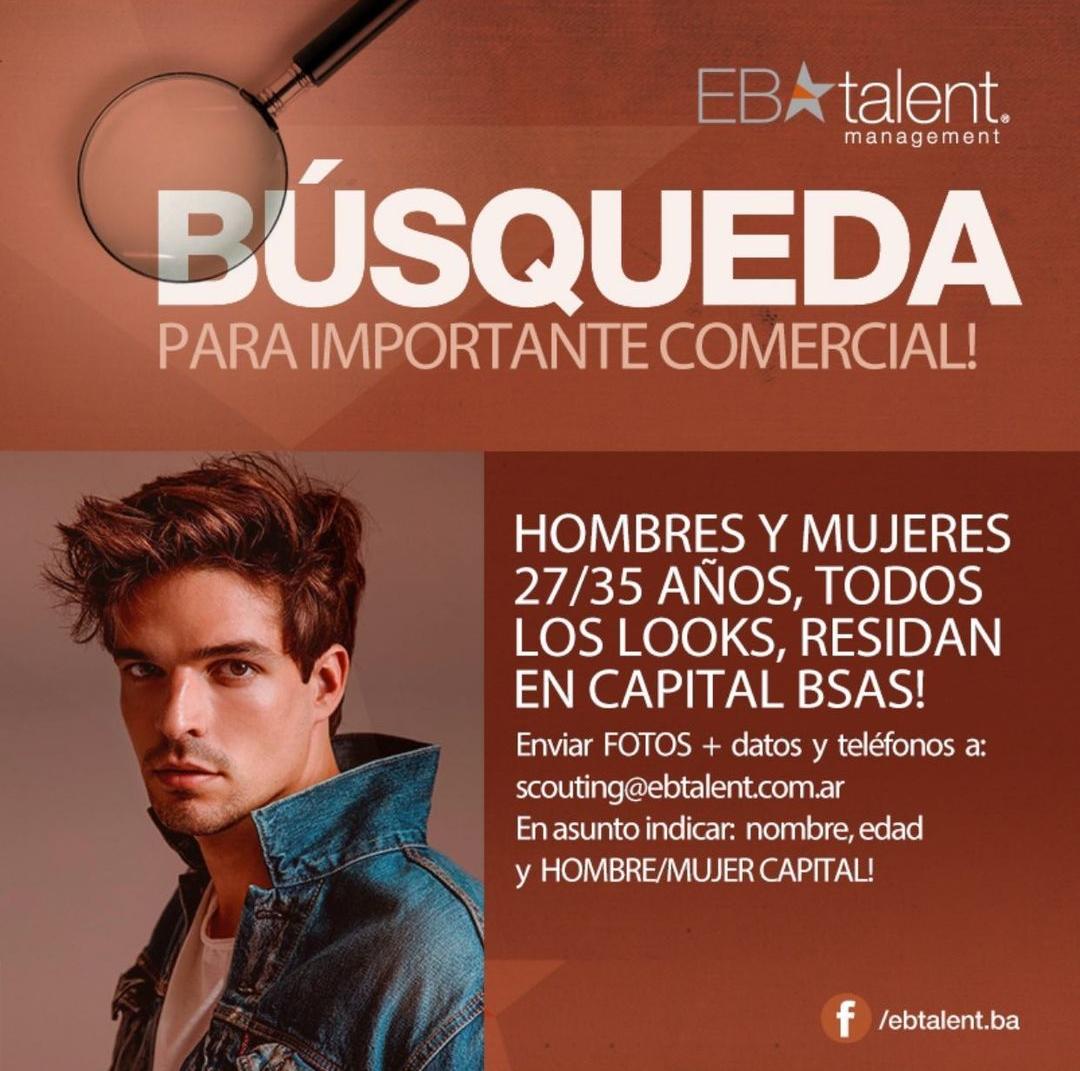 CABA: Se buscan HOMBRES y MUJERES que residan en CAPITAL BS AS para