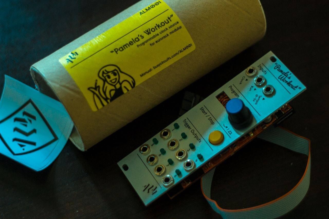 MATRIXSYNTH ALM Pamelas Workout Eurorack Modular Clock Generator with