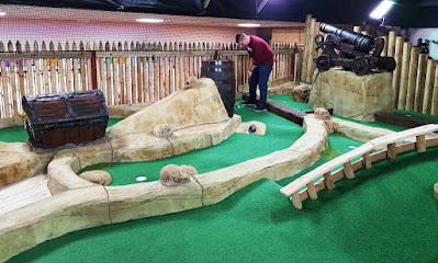 Pirate Cove Adventure Golf at the New York Thunderbowl in Kettering
