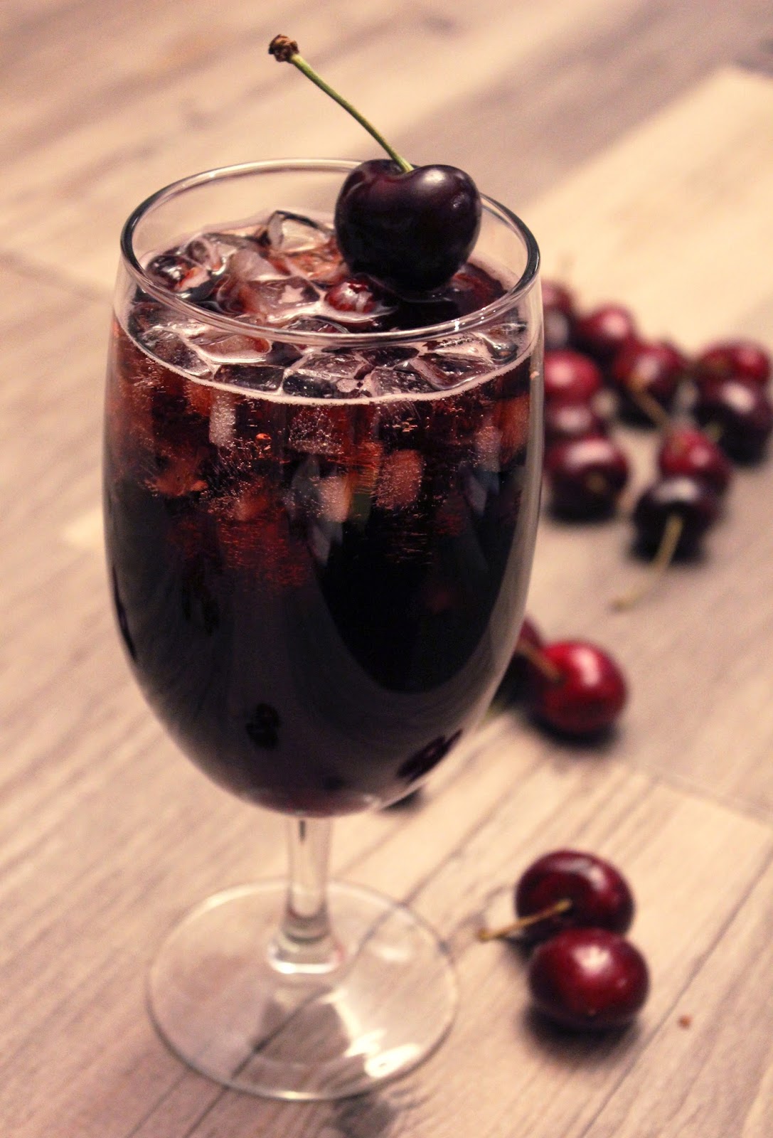 This, That and a Little More: Black Cherry Bombshell Cocktail Recipe