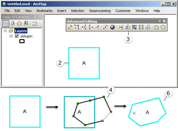 Editing Fitur pada ArcGIS (Tingkat Lanjut) - Replace geometry