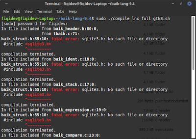 Cara Install BAIK Scripting Language di Linux