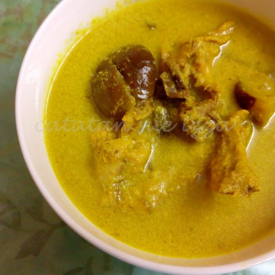 Resepi Ayam Kari Hijau Thai Catatan Sue Izza