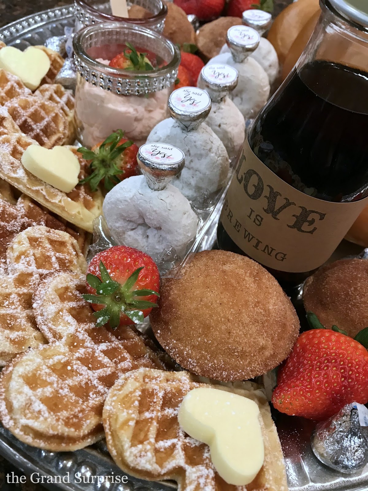 the Grand Surprise! Coffee Klatch Charcuterie Board