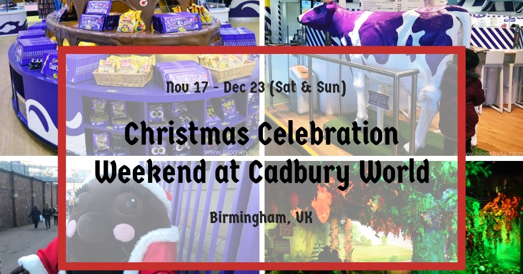Christmas Celebration Weekend at Cadbury World Birmingham, UK Blogs
