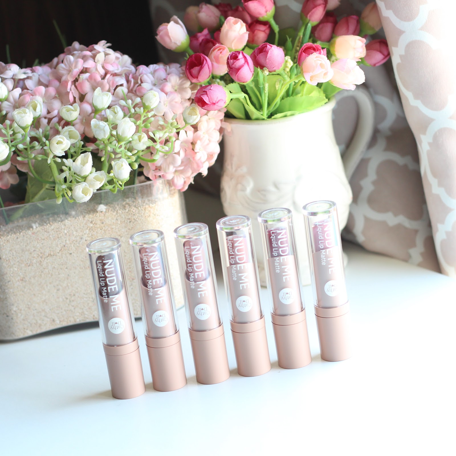 Lipstick Review 💄 Cathy Doll Nude Liquid Lip Matte Collection 💄