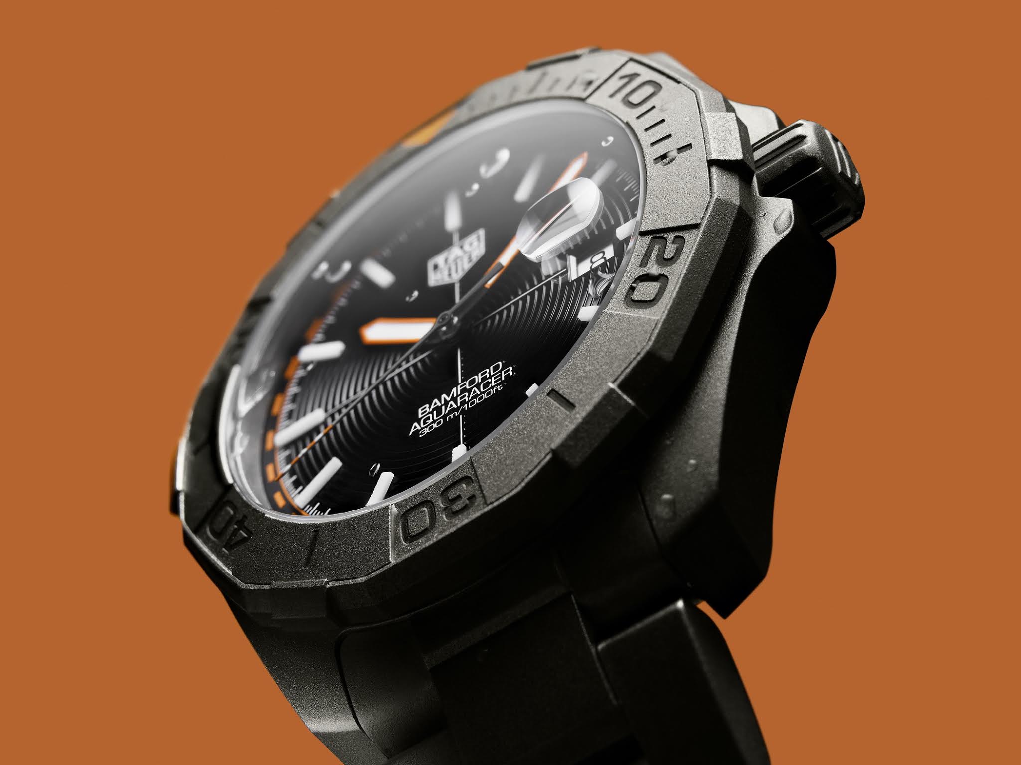 tag heuer aquaracer orange