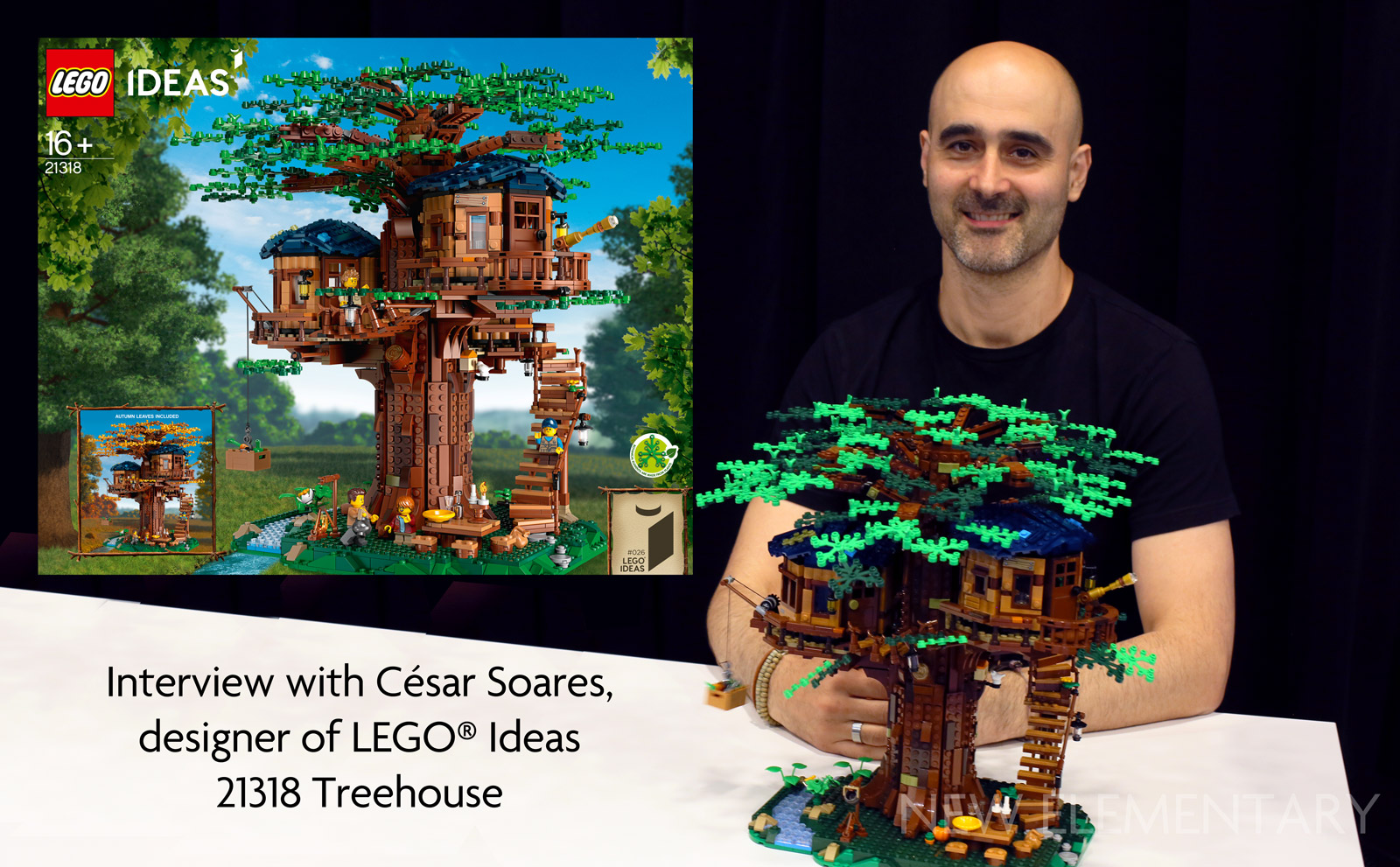 21318 designer interview with César Soares | Elementary: LEGO® parts, sets and techniques