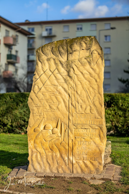 Monument de Lattre de Tassigny - Débarquement en Provence