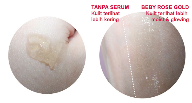 BEBY Rose Glow sebagai Base Make Up / Primer berbasis Skincare