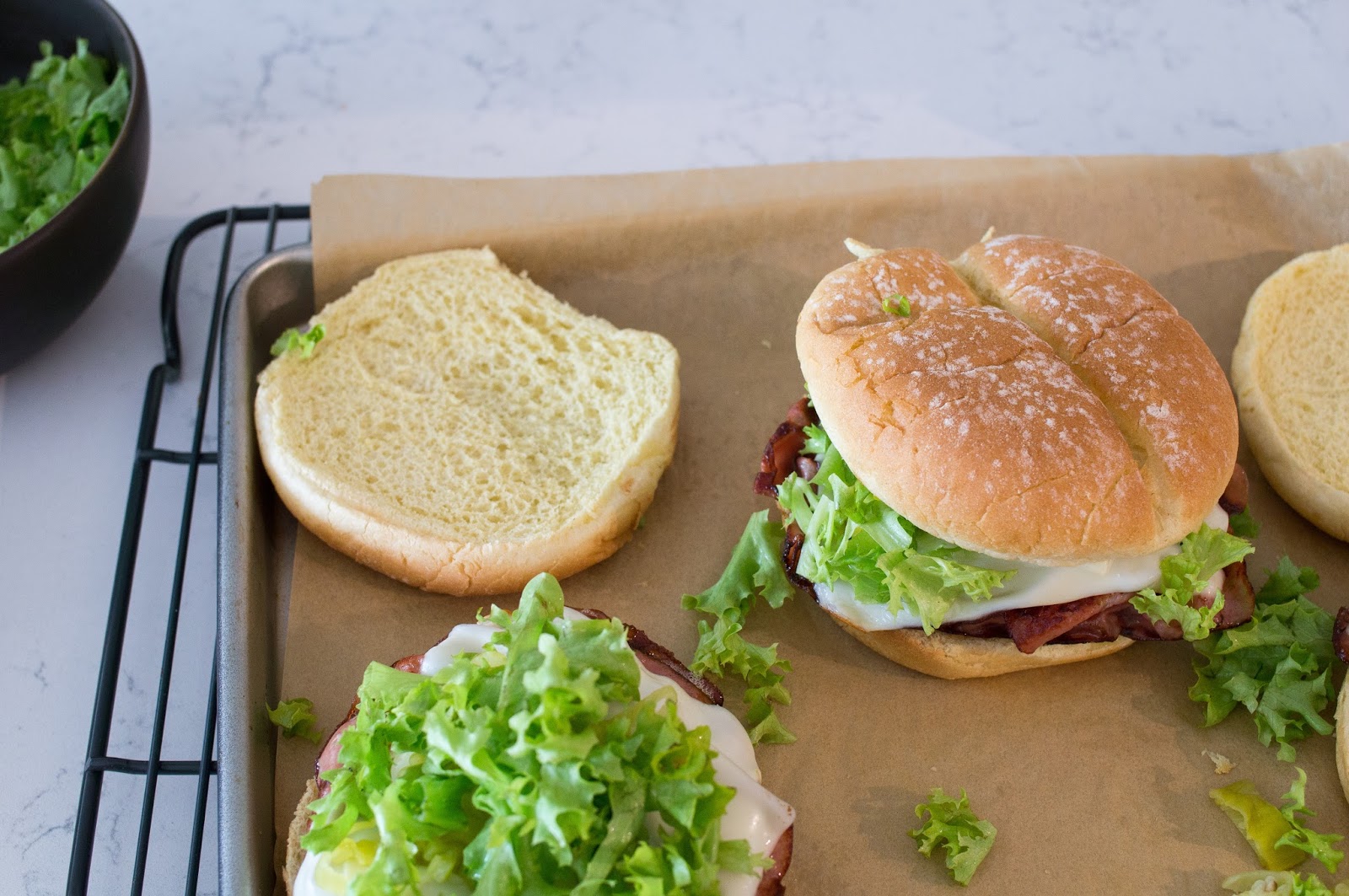 Smart Cookie Fried Mortadella Sandwich