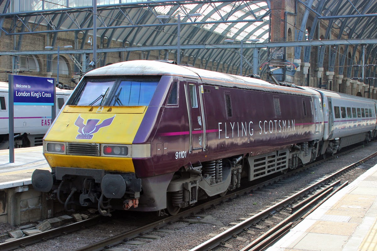 UK Trainlog: 91101 Class 91 East Coast "Flying Scotsman"