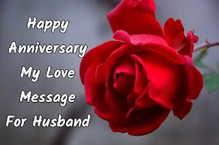 Happy anniversary my love message