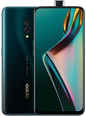 Color : Thunder black, Aurora green OS : ColorOS 6 (based on Android 9) Processor : MTK P70 Battery : 4000mAh RAM : 6GB Storage : 64GB/128GB Display Resolution : 2340 x 1080 Rear Camera : 48MP & 5MP Front Camera : 16MP