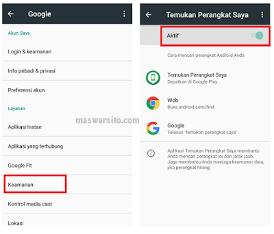 Cara Setting Find My Device Di Ponsel Android Dengan Mudah Maswarsito Com