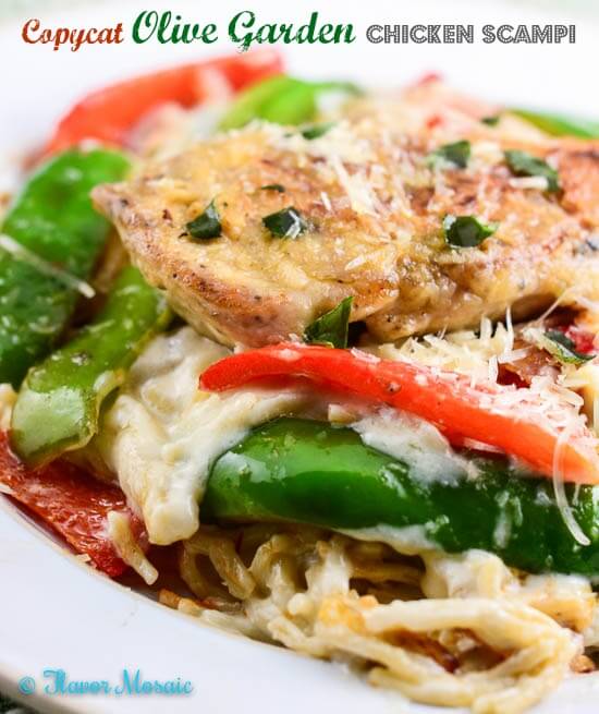 COPYCAT OLIVE GARDEN CHICKEN SCAMPI