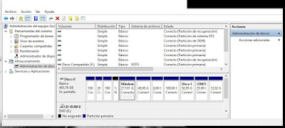Administración de discos 2 Administración de discos 2