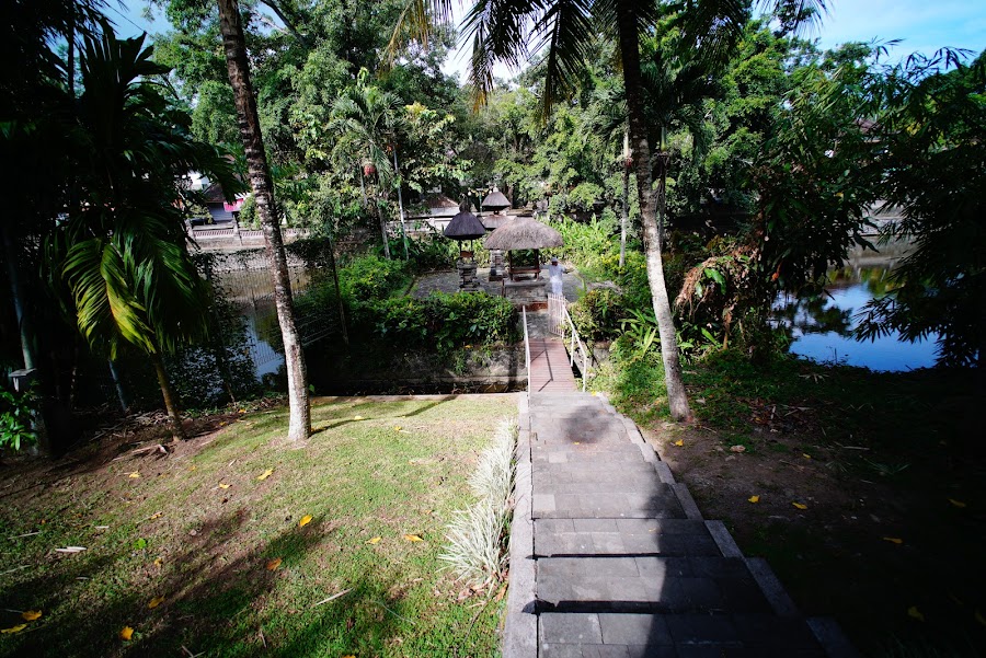 Pura Taman Ayun water temple in Bali