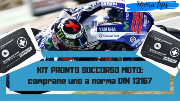 kit pronto soccorso moto obbligatorio