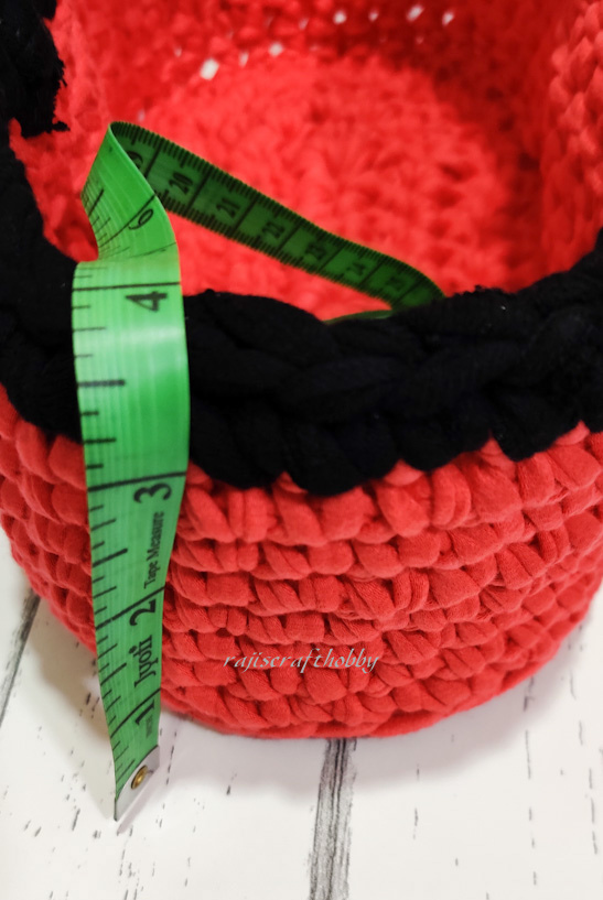 Raji's Craft Hobby Make Your Own Crochet Oval Basket Free Pattern