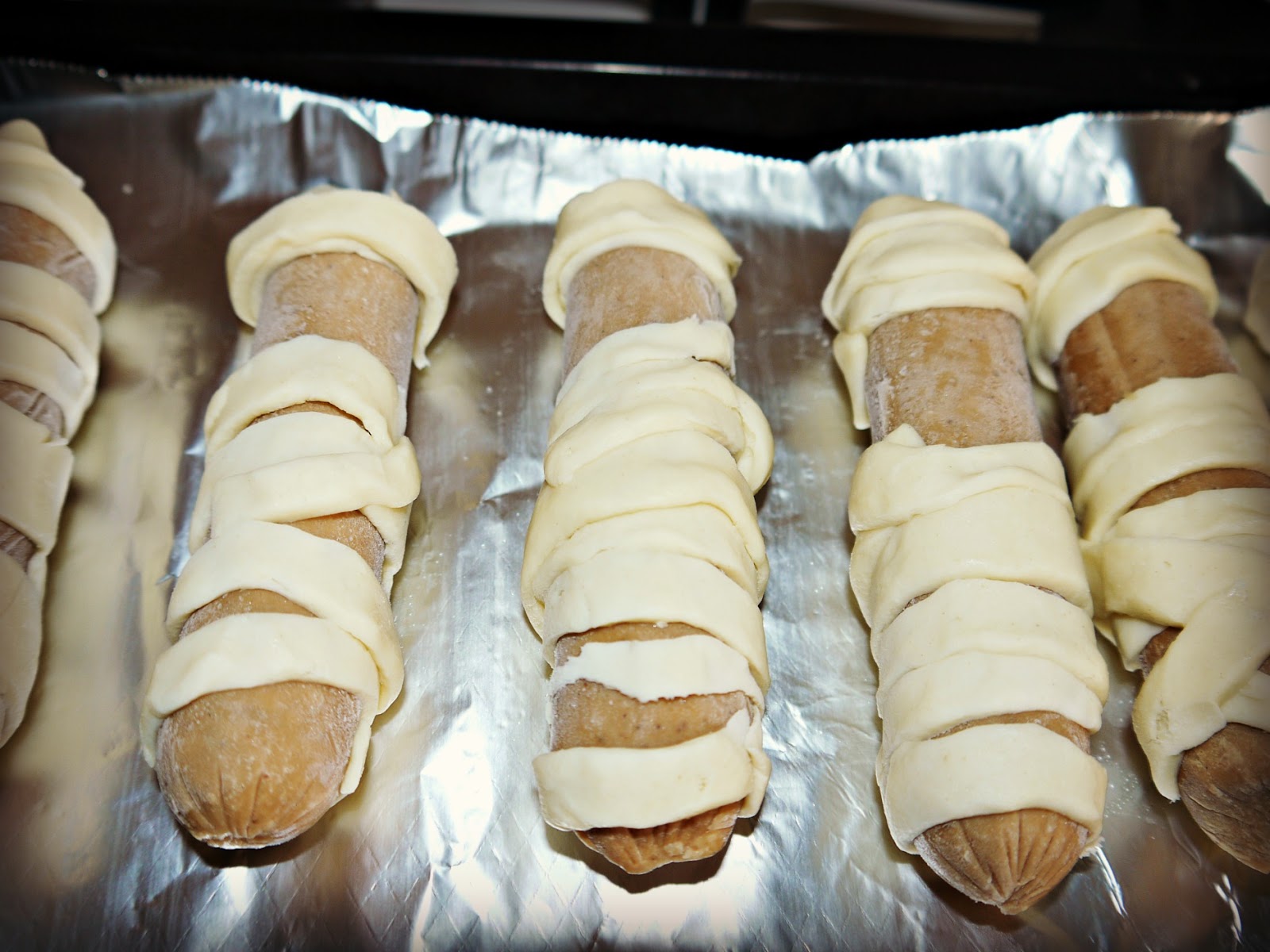 Inside the Wendy House Egyptian Mummy Sausage Roll Recipe for Halloween