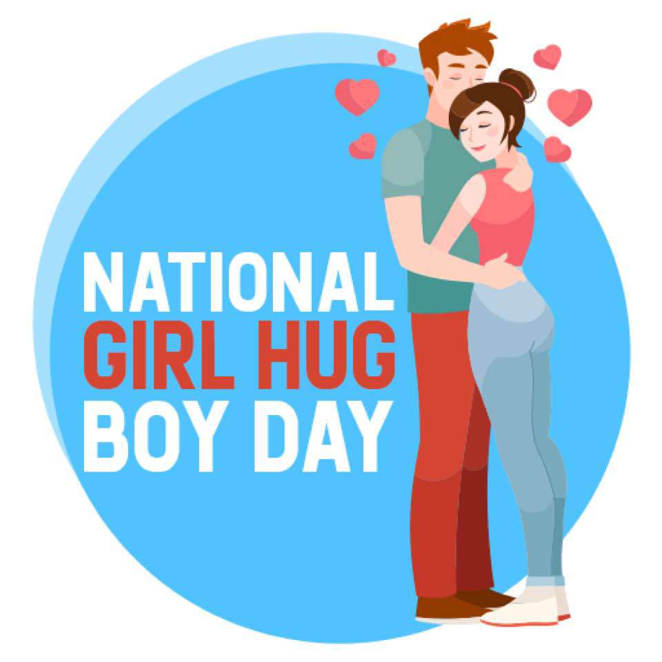 National Girl Hug Boy Day Wishes