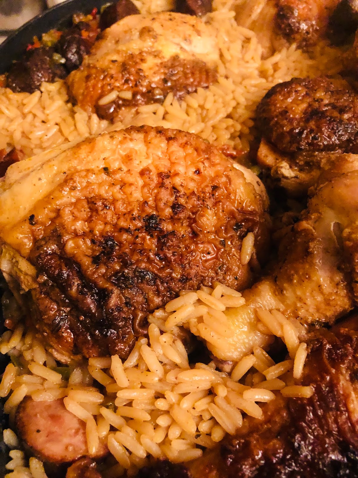 Dirty Rice w/ Chicken and Sausage foodyeats