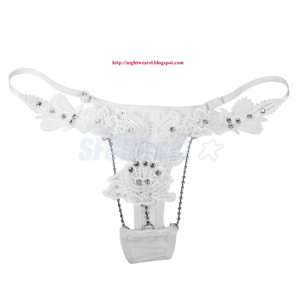 Nightwear Sri Lanka W14 Sexy Lady GString Briefs Knickers Lace
