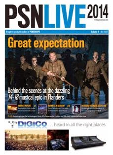 PSNEurope [PSNLive 2014] - June 2014 | ISSN 2052-238X | TRUE PDF | Mensile | Professionisti | Audio Recording | Tecnologia
Since 1986 Pro Sound News Europe has continued to head the field as Europe’s most respected news-based publication for the professional audio industry. The title rebranded as PSNEurope in March 2012.
PSNEurope’s editorial focuses on core areas including: pro-audio business; studio (recording, post-production and mastering); audio for broadcast; installed sound; and live/touring sound.