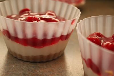 No-Bake Cherry Cheesecake