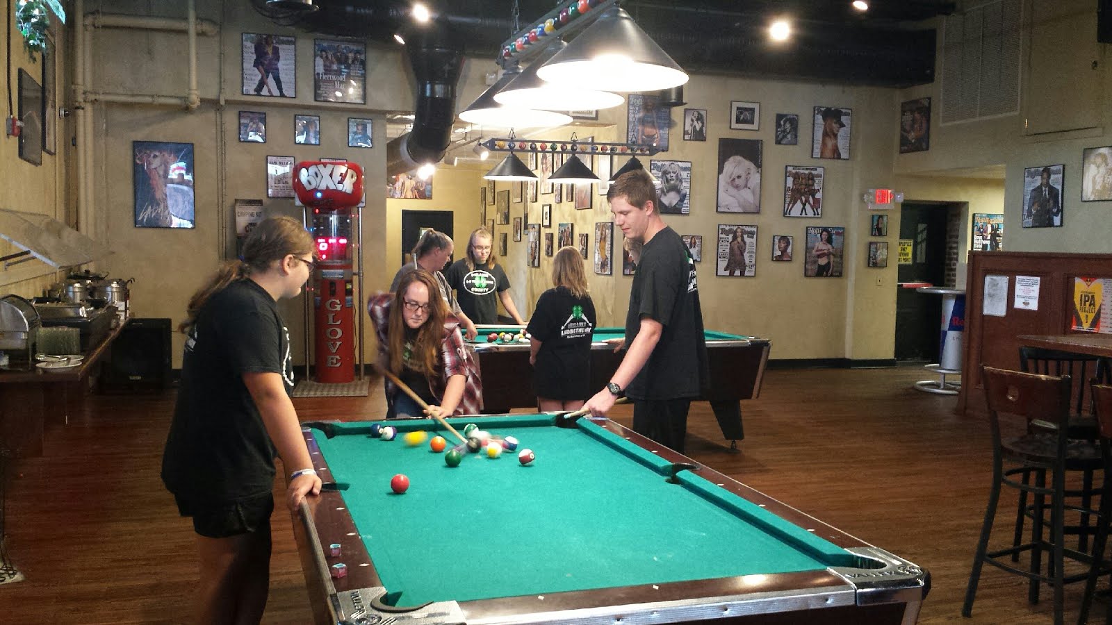 4H in Pulaski County, Virginia Billiards and Lunch at Sharkey's