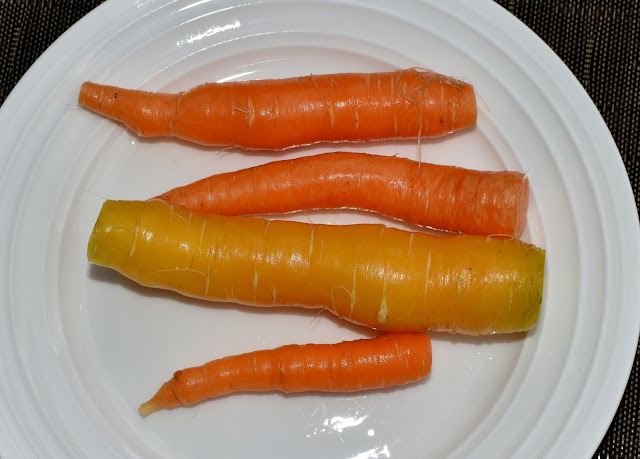 Harvesting Carrots- color variations