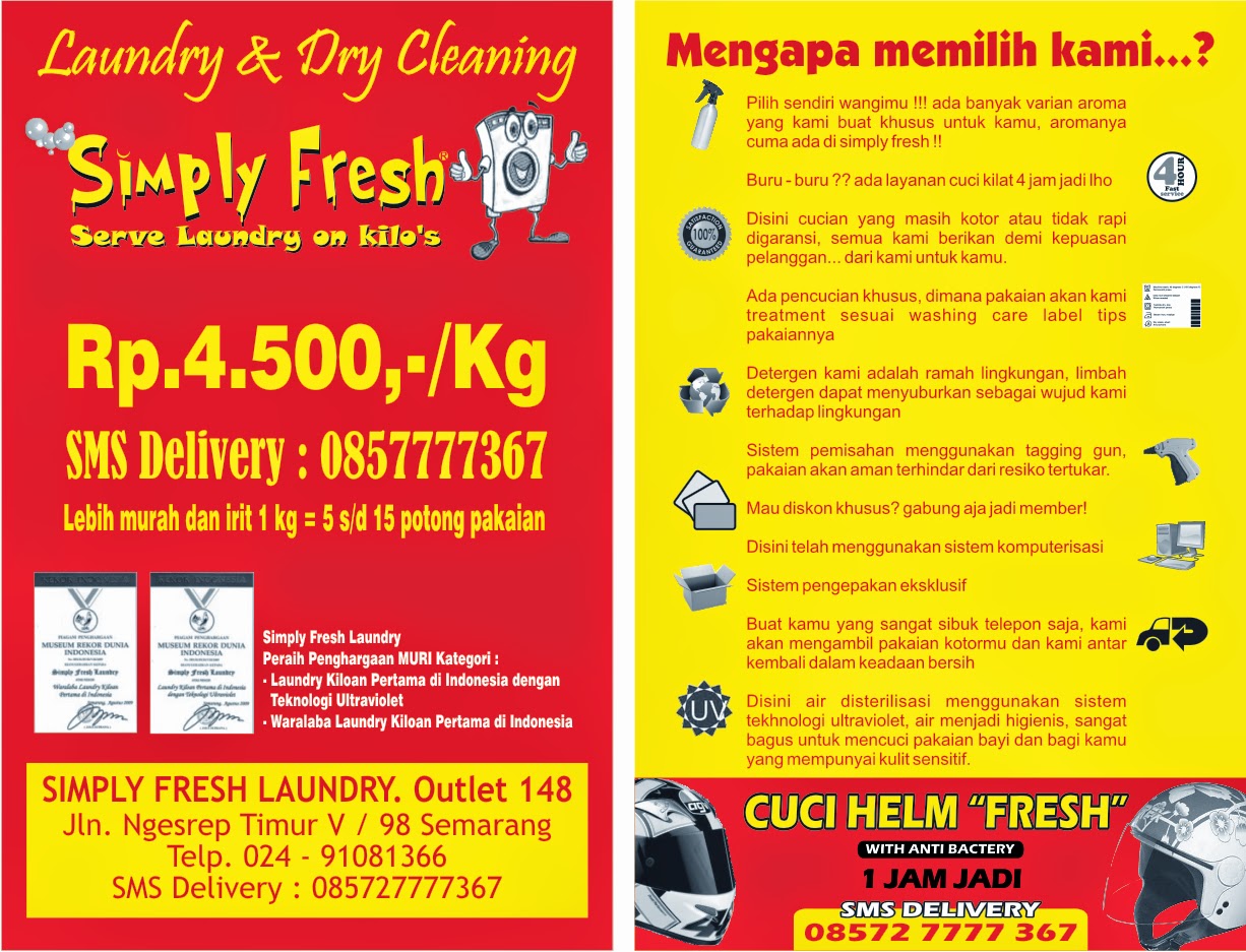 peluang usaha franchise / waralaba laundry kiloan profesional terbesar di indonesia