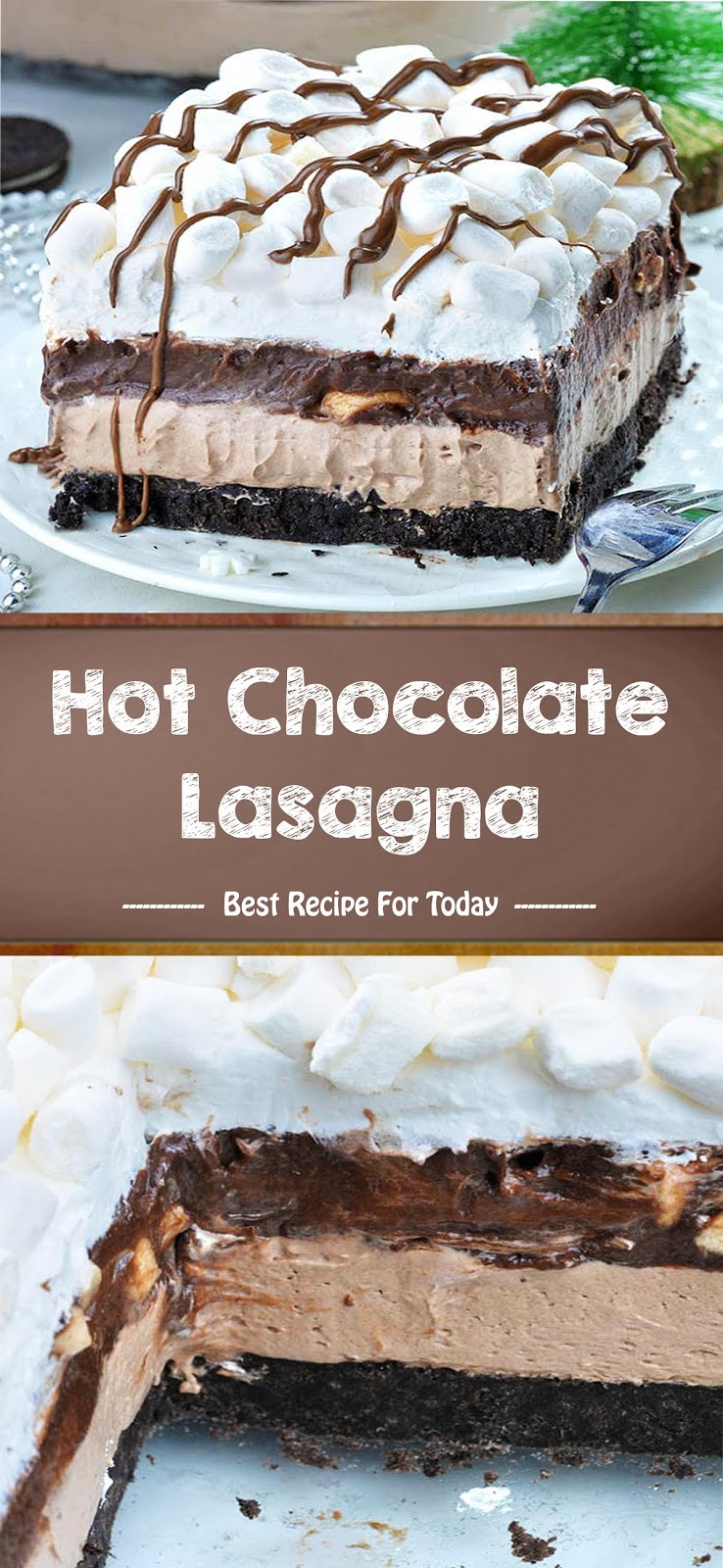 Hot Chocolate Lasagna