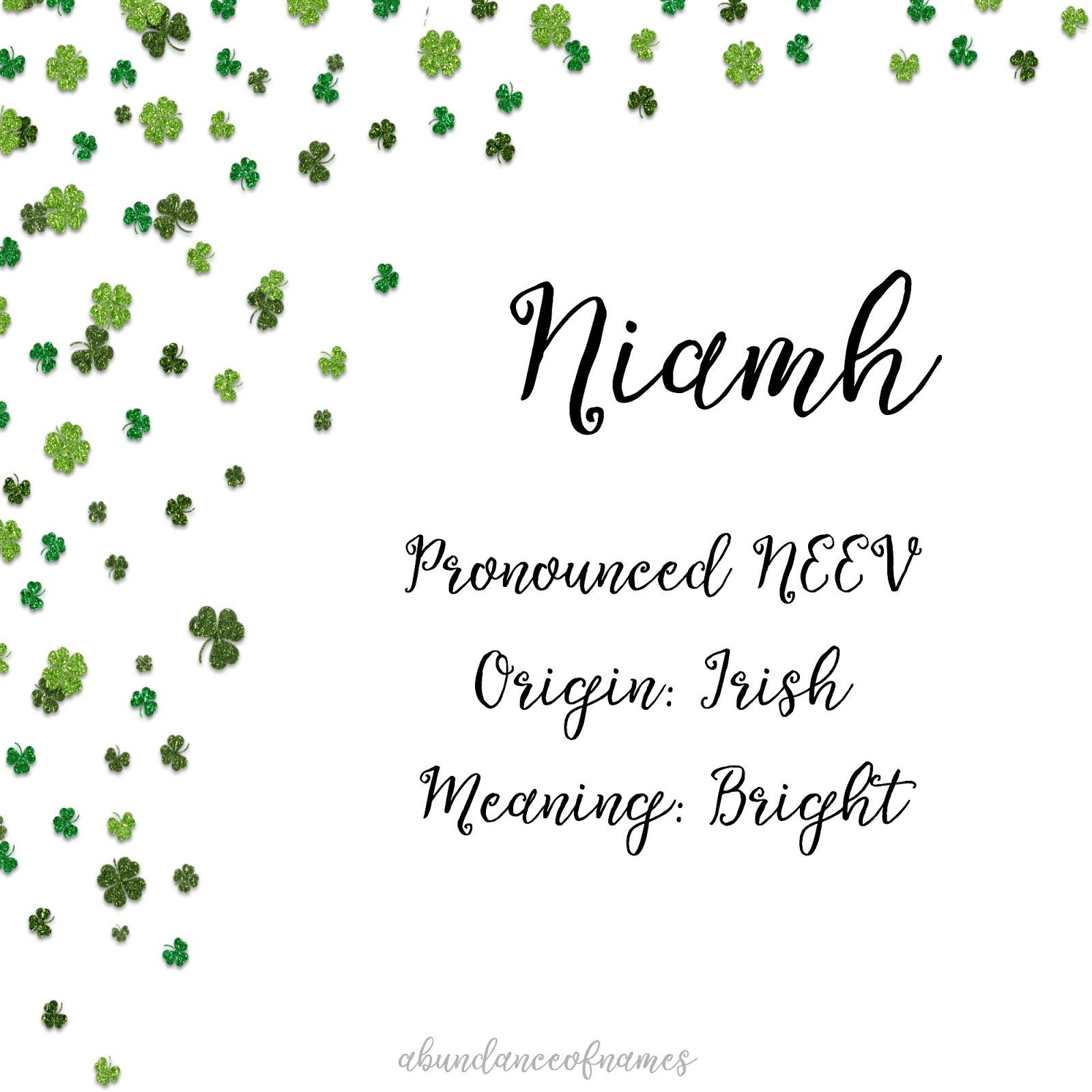 Ren's Baby Name Blog Traditional Irish Names {Girls}