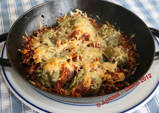  1131º Menú, Alcachofas dos versiones, <strong>medallones</strong> de <strong>merluza</strong> a la romana, ensalada y fruta 
