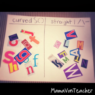 MamaVonTeacher: {5 Fun Magazine Letter Ideas}
