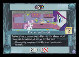 My Little Pony Kitchen au Flambé Premiere CCG Card