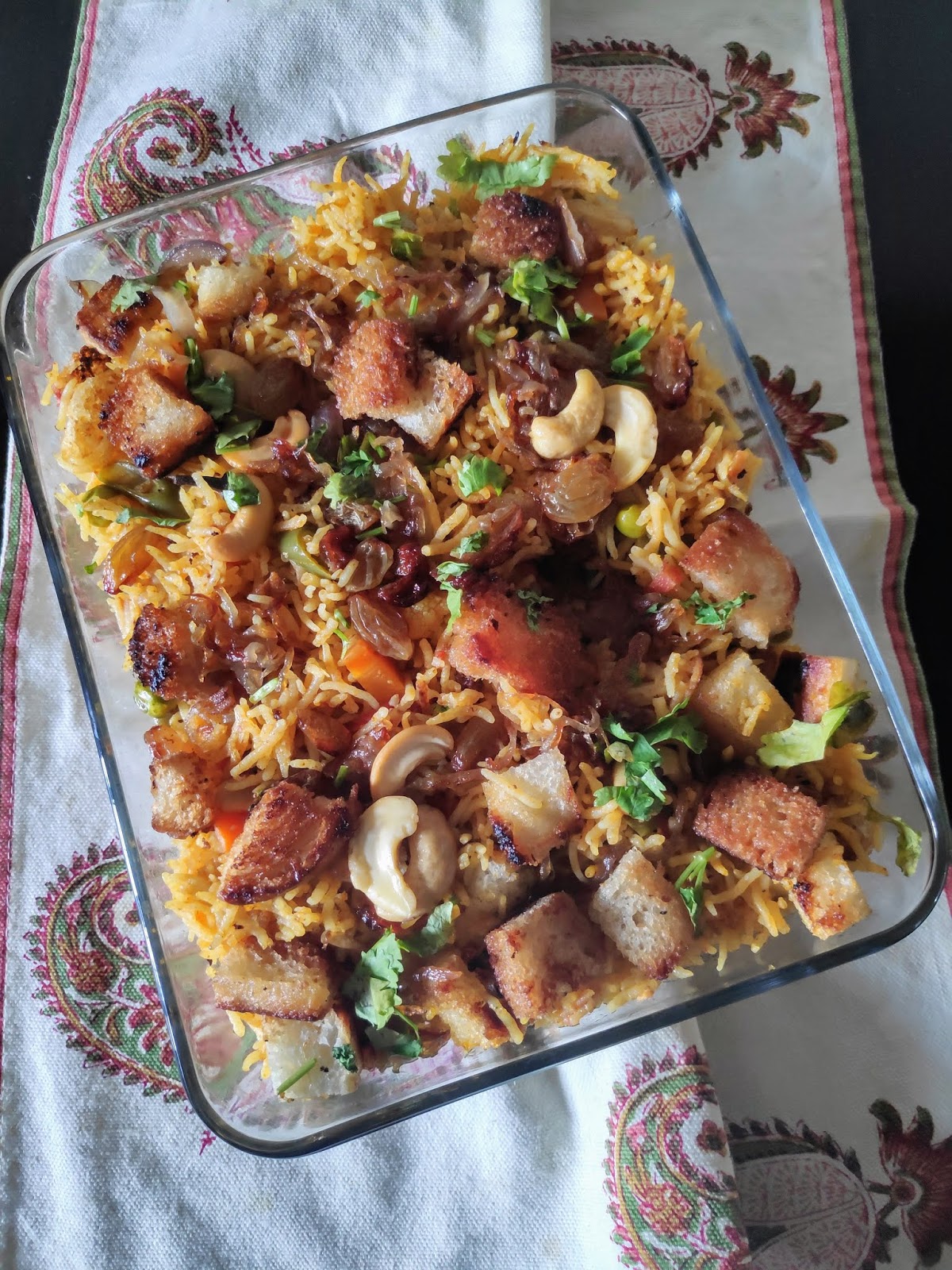 Easycooking Vegetable Biryani in Rice Cooker