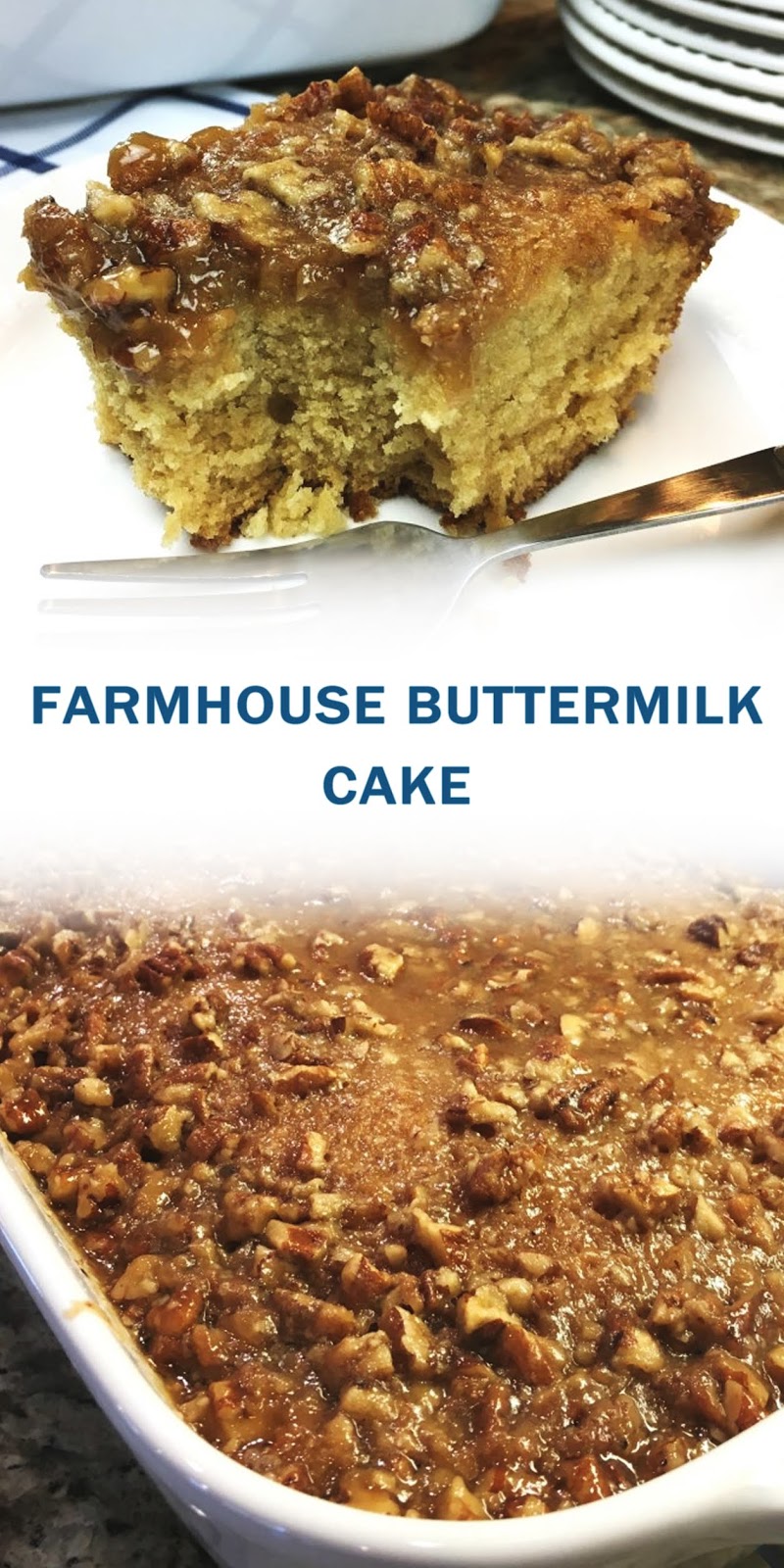 FARMHOUSE BUTTERMILK CAKE
