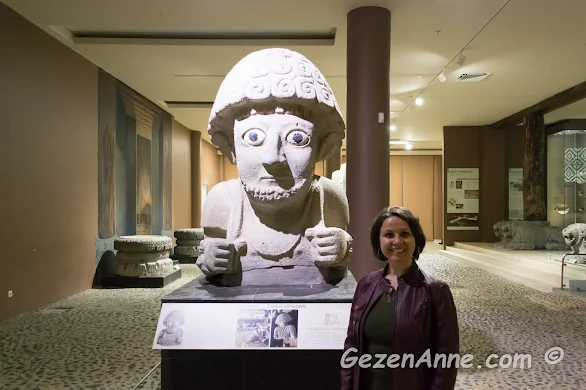 Hatay yeni Arkeoloji müzesini gezerken, Antakya