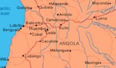 Peta Angola
