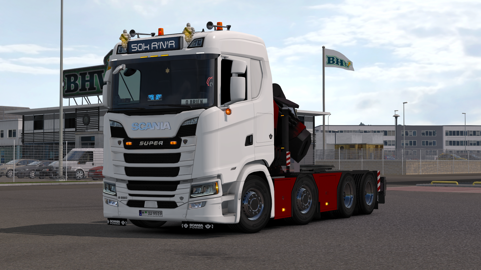 Scania Ng CraneChassi v1 Euro Truck Simulator 2 Mod World