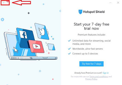 cara install hotspot shield